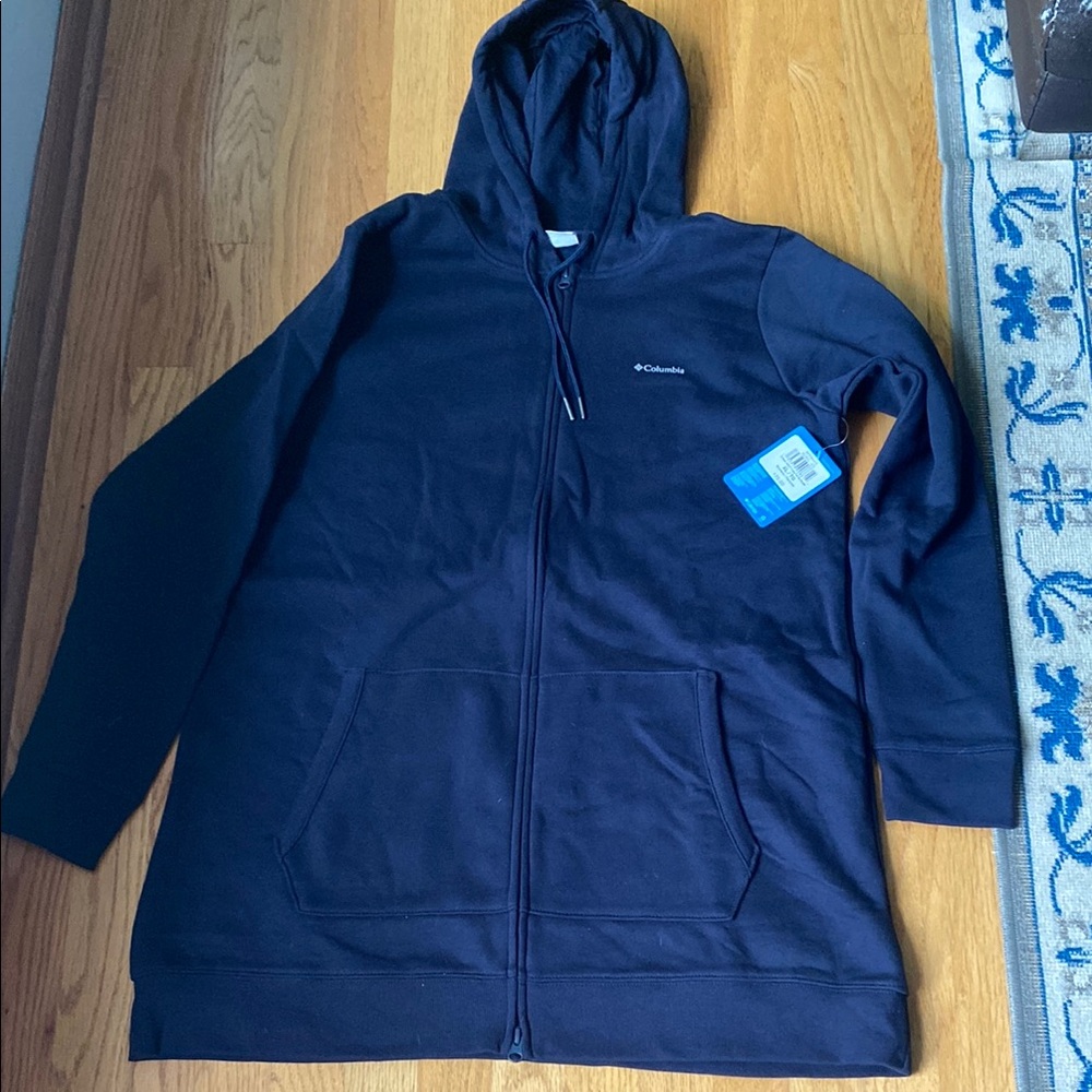 Columbia Dark Blue Hooded Jacket